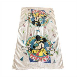 Vintage 90's Disney Cool Mickey Youth Towel